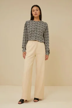 Dames blouse lange mouw diversen