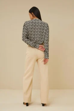 Dames blouse lange mouw diversen