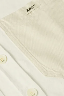 Dames blouse lange mouw ecru