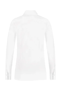 Dames blouse lange mouw ecru