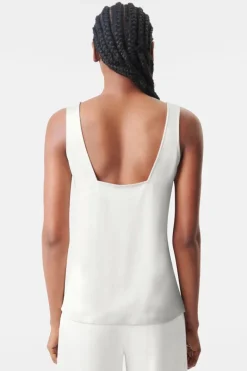 Dames blouse lange mouw ecru