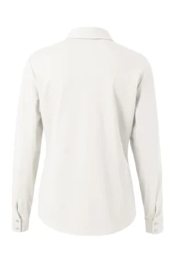 Dames blouse lange mouw ecru