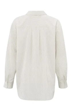 Dames blouse lange mouw paars