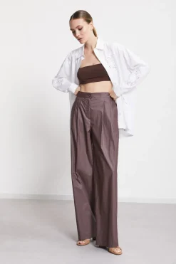 Dames blouse lange mouw wit