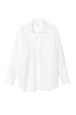 Dames blouse lange mouw wit