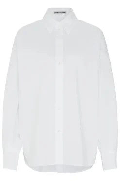 Dames blouse lange mouw wit
