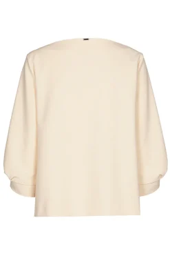 Dames blouse lange mouw wit