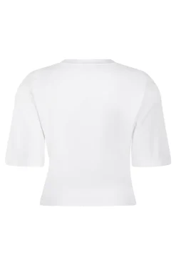 Dames blouse lange mouw wit