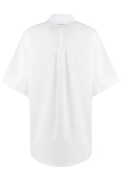 Dames blouse lange mouw wit