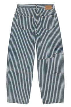 Dames broek blauw