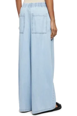 Dames broek blauw