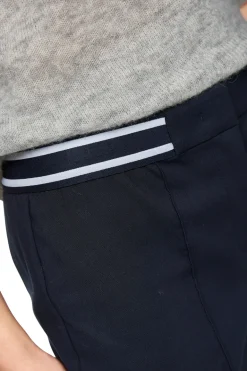 Dames broek blauw