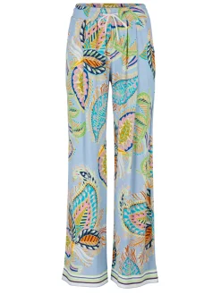 Dames broek blauw
