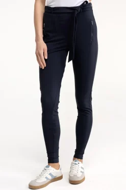 Dames broek blauw