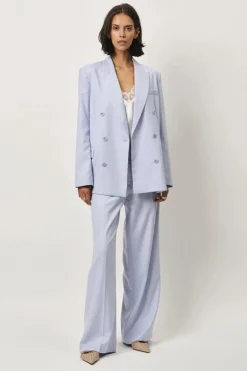 Dames broek blauw