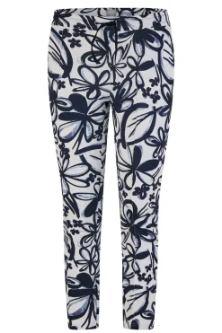 Dames broek blauw