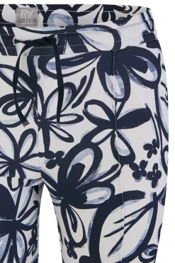 Dames broek blauw