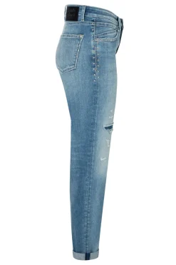 Dames broek blauw