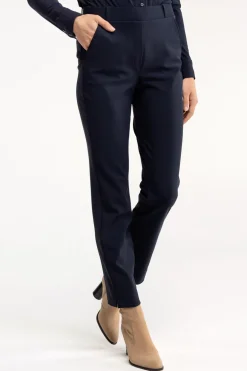 Dames broek blauw