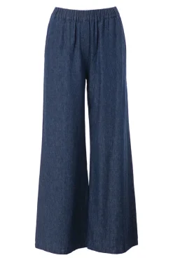 Dames broek blauw