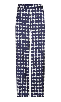 Dames broek blauw