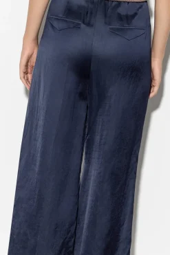 Dames broek blauw