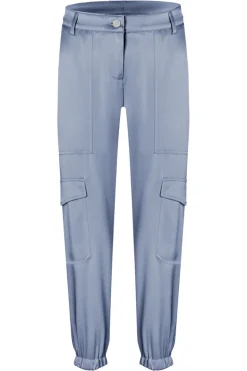 Dames broek blauw