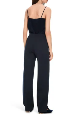 Dames broek blauw