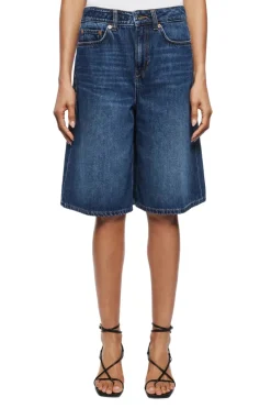 Dames broek blauw