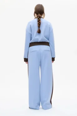 Dames broek blauw