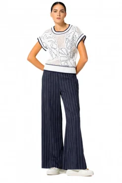 Dames broek blauw