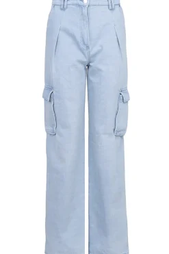 Dames broek blauw