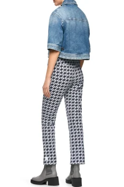 Dames broek blauw