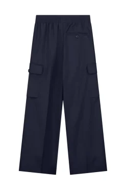 Dames broek blauw