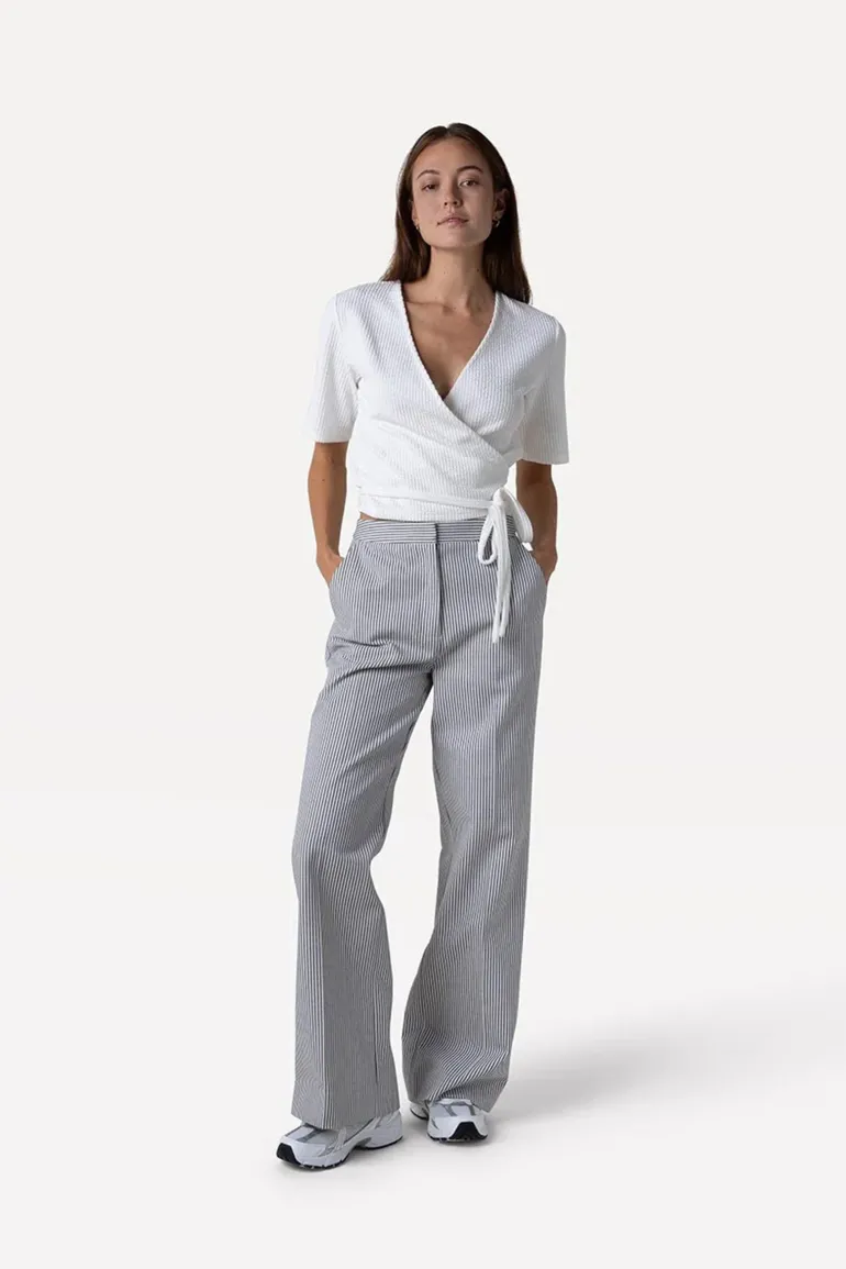 Dames broek blauw