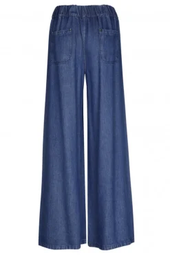 Dames broek blauw