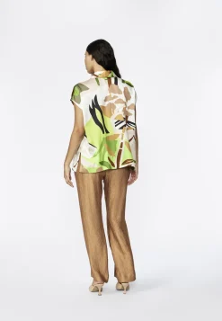 Dames broek bruin