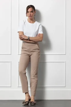 Dames broek bruin