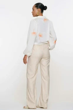 Dames broek bruin