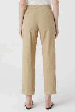 Dames broek bruin