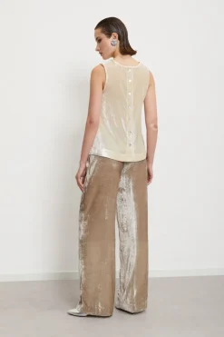 Dames broek bruin