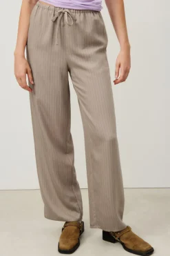 Dames broek bruin
