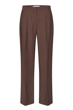Dames broek bruin