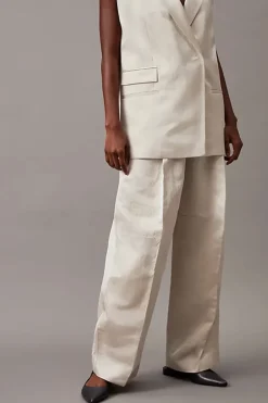 Dames broek bruin
