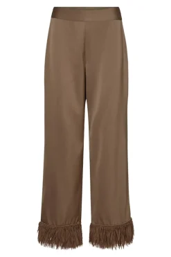 Dames broek bruin