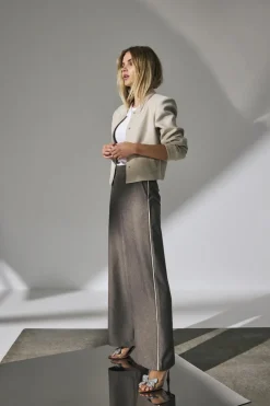 Dames broek bruin