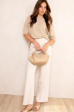Dames broek bruin