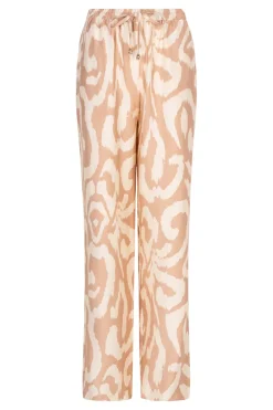 Dames broek bruin