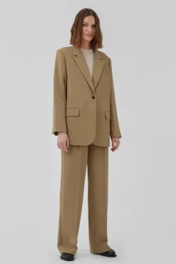 Dames broek bruin