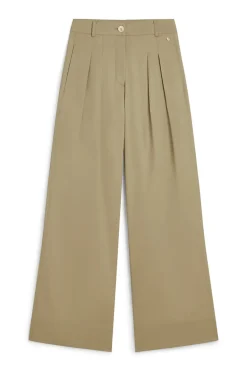 Dames broek bruin